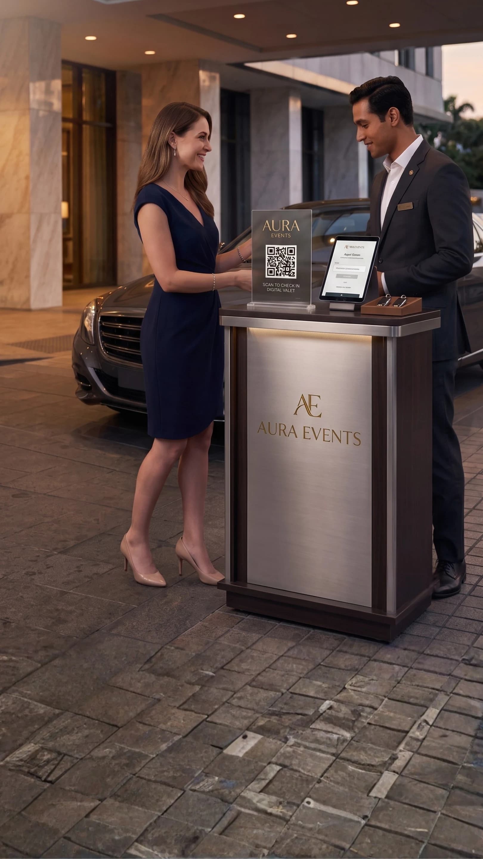 QrMyCar Ticketless Valet Operations Mobile