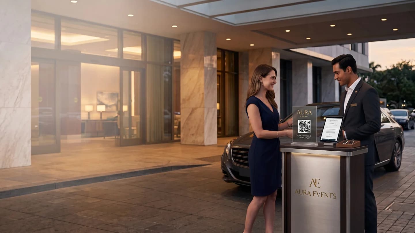 QrMyCar Ticketless Valet Operations